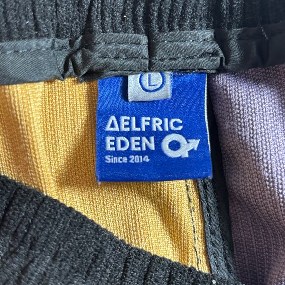 Aelfric Eden Large Pants Color Block Patchwork Corduroy 90s Hip Hop Cargo Baggy - Picture 13 of 13